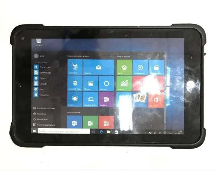 Cheapest Windows OS 2GB Ram 32GB Rom 8-inch Rugged Mobile Computer With IP67-Rated Rugged Industrial Tablet PCs