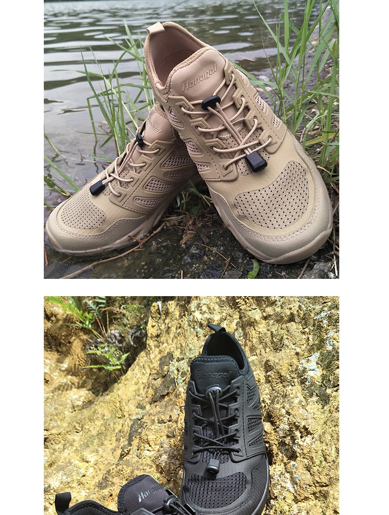 trail running shoes with drainage
