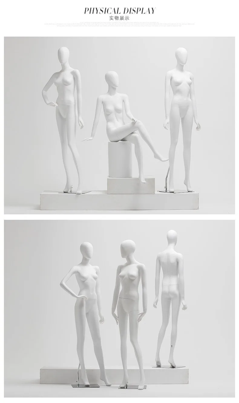 Fashion New Fiberglass Unique Mannequin Female Wholesale Full Body