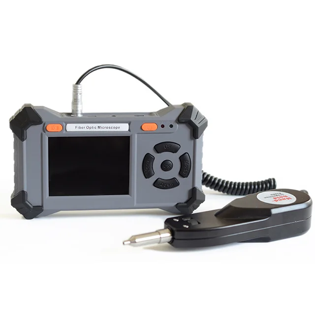 400x Fiber Optic Connector Inspection Microscope,Optical Fiber Clean