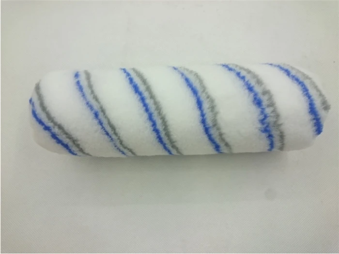 blue and white polyester Bristle price Industrial paint Roller Brush180509