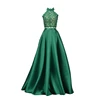 LSYY015 real prom dress designer evening patterns sexy evening dress lace emerald green prom dresses