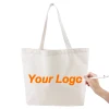 Eco Friendly Cotton Shopping Canvas Tote Bag with Custom Printed Logo