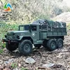 1/16 rock climbing off road high speed 6x6 rc toy military truck