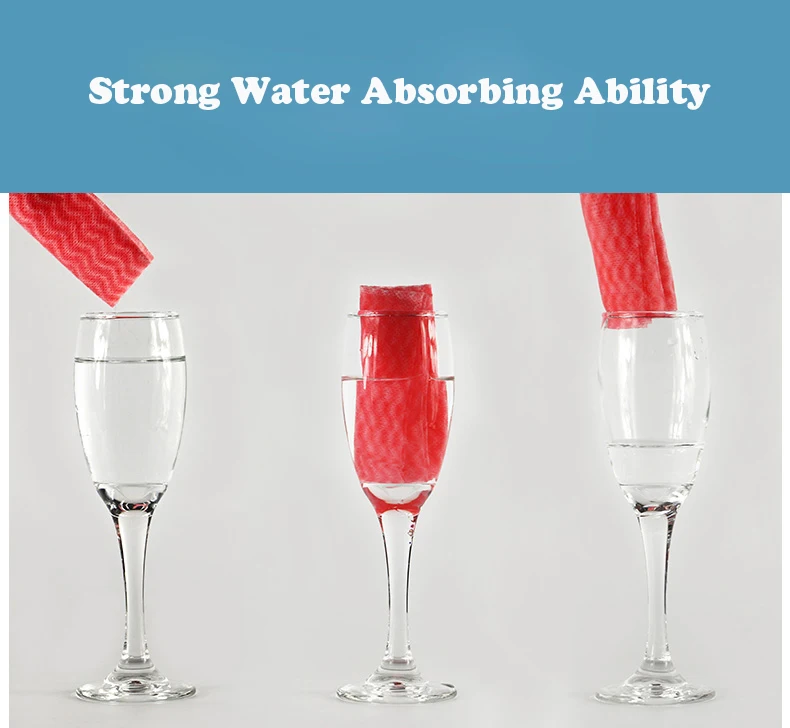 High Quality Wholesale Disposable Nonwoven Fabric Nonstick Wiping Rags