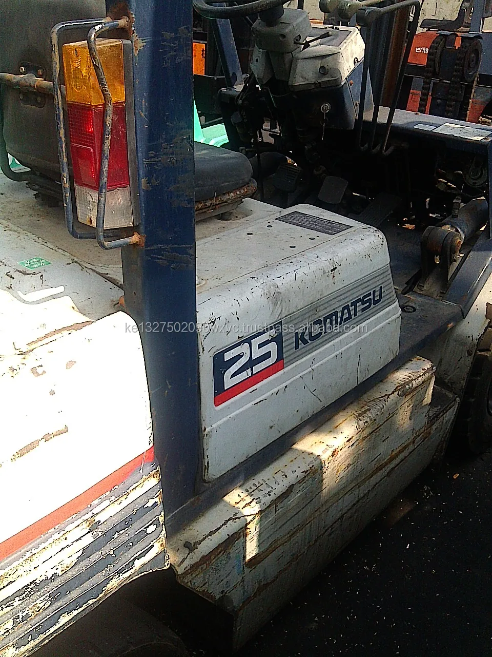 2.5 Ton Japanese Diesel Forklift,Komatsu 2.5 Ton Fd25t16 Forklift For