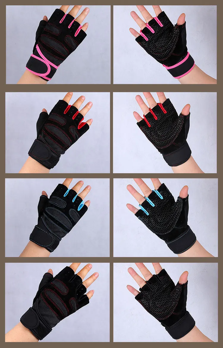 Popular Custom Free Movement Workout Gloves Fitness Weight Lifting Gloves