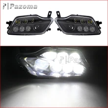 Pazoma черный IP67 Водонепроницаемый Литой алюминиевый корпус мотоцикла светодиодные фары для Honda Pioneer 1000 SXS1000M3 2016
