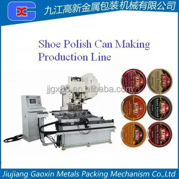 shoe polish making machine
