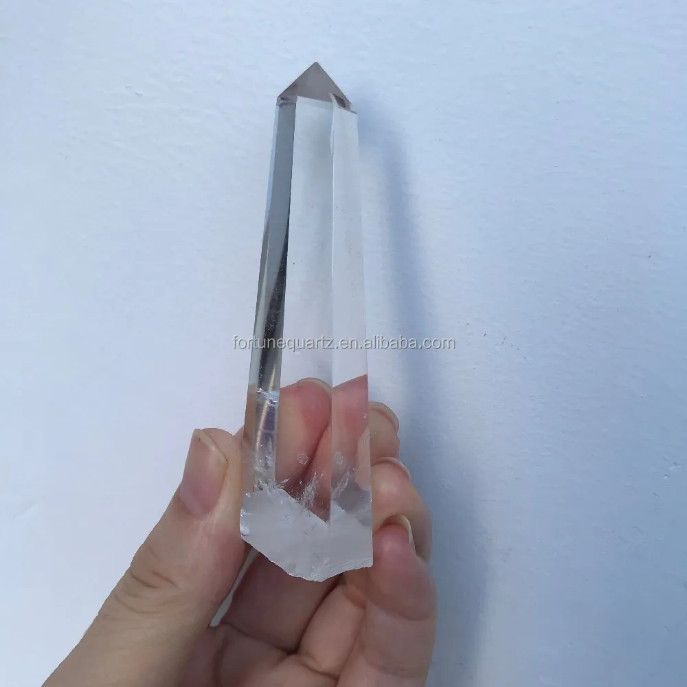 Crystal Points Rough Stone100 Natural Clear Quartz Crystal Wand Points