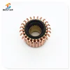 China manufacturer r 12V/24V DC motor engine colling fan commutator , free samples