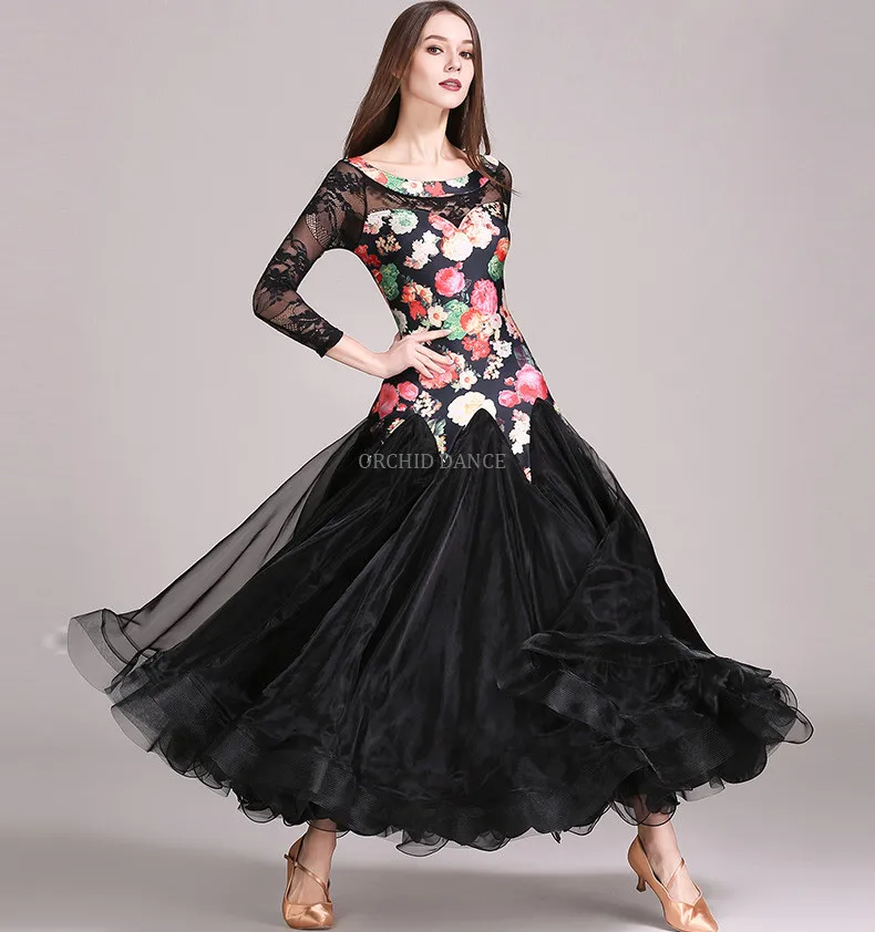 High Quality Women Elegent Internation Dance Ballroom Dress Standard ...