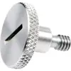 stainless steel knurled head captive panel fastener screw