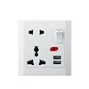 Naling General Purose 220V Electrical Wall Socket With Usb Port