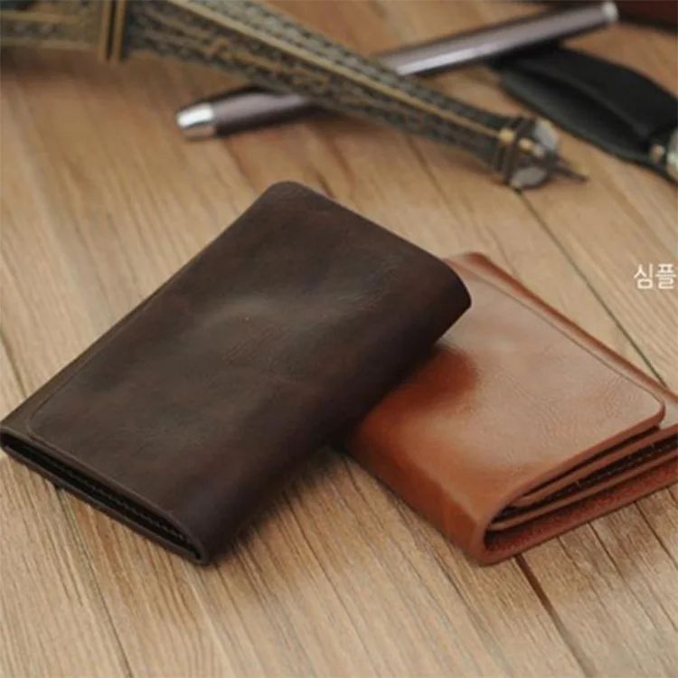 leather wallet men