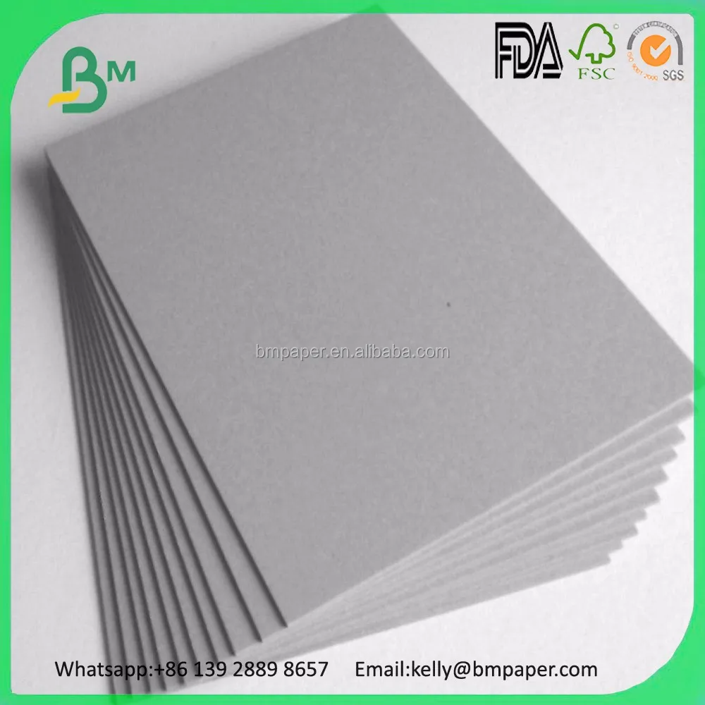 1.5mm 1.6mm 2mm 2.4mm 2.5mm 3mm Grey Cardboard Grey Board - Buy 1.5mm ...