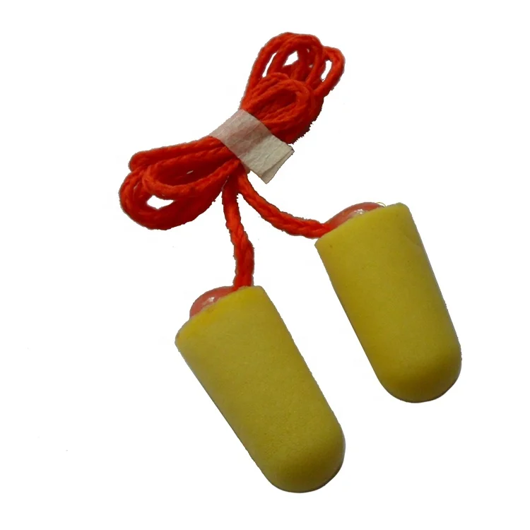 Cheap Industrial Noise Cancelling Snr32db Pu Foam Ear Plugs Ear