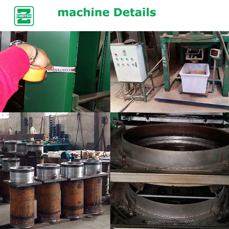 Euro Molded Hot Press Compressed Wood Pallet Making Machine Sawdust