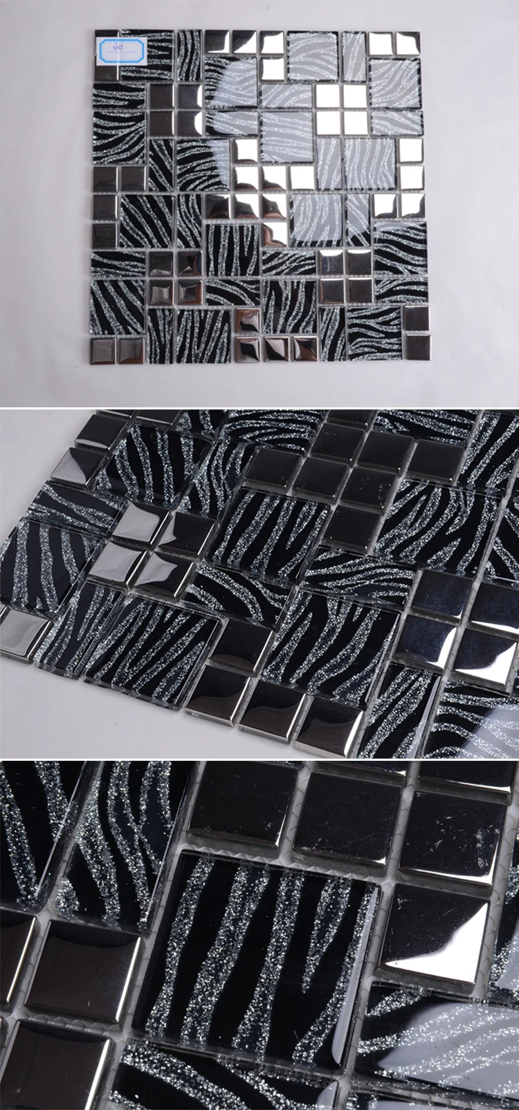 decorative wall glass antique wall ttile mosaic mirror