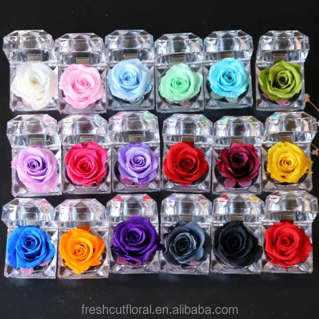 Cheap Wholesale Ring Box Preserved Rose In Crystal Box Buy Preserved Rose Preserved Rose In Crystal Box Preserved Rose As Ring Box Product On Alibaba Com