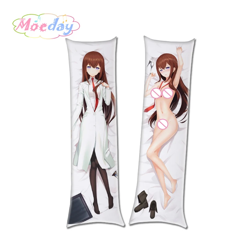 Steins;Gate Makise Kurisu Sexy Body Pillow Cases Low MOQ High Quality. 