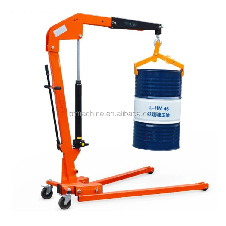 Sc500a European Style 500kg Foldable Hydraulic Shop Crane Buy Hydraulic Mobile Floor Crane