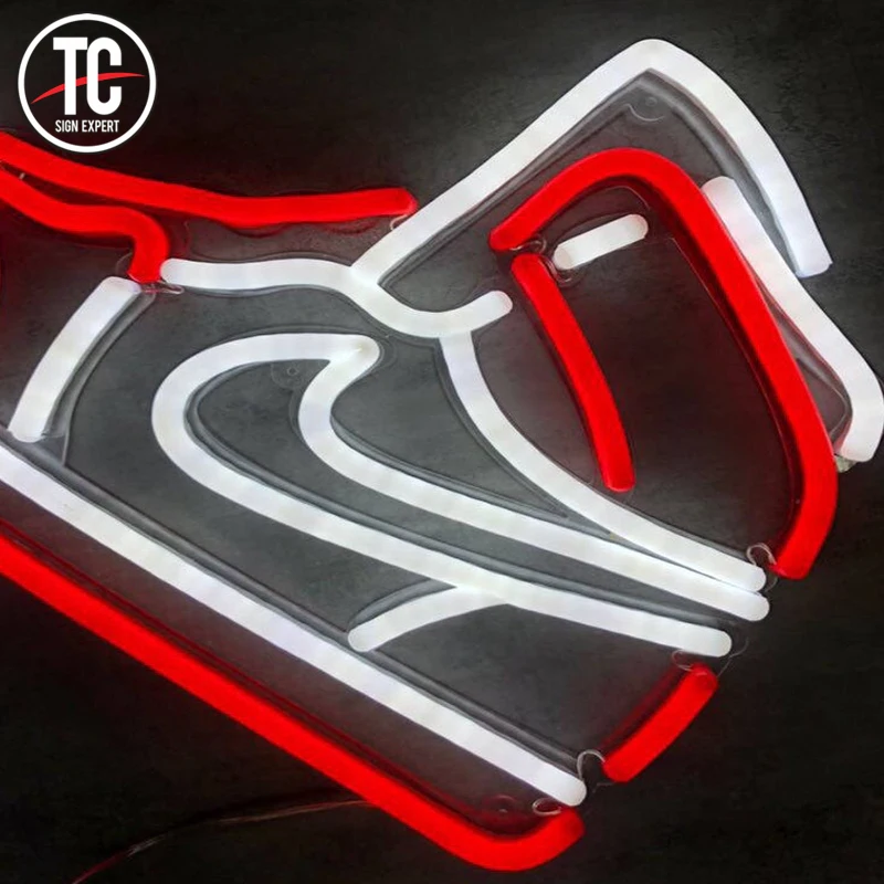 Europe Market Led Neon Shoe Logo/custom Shoe Shop Neon Signs - Buy Custom Led Neon Shoe Shop ...