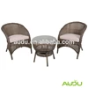 Audu 2 Seats Outside Cane Dining Set