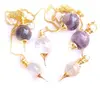 Mix Stone Gold Plated Drowsing Pendulums