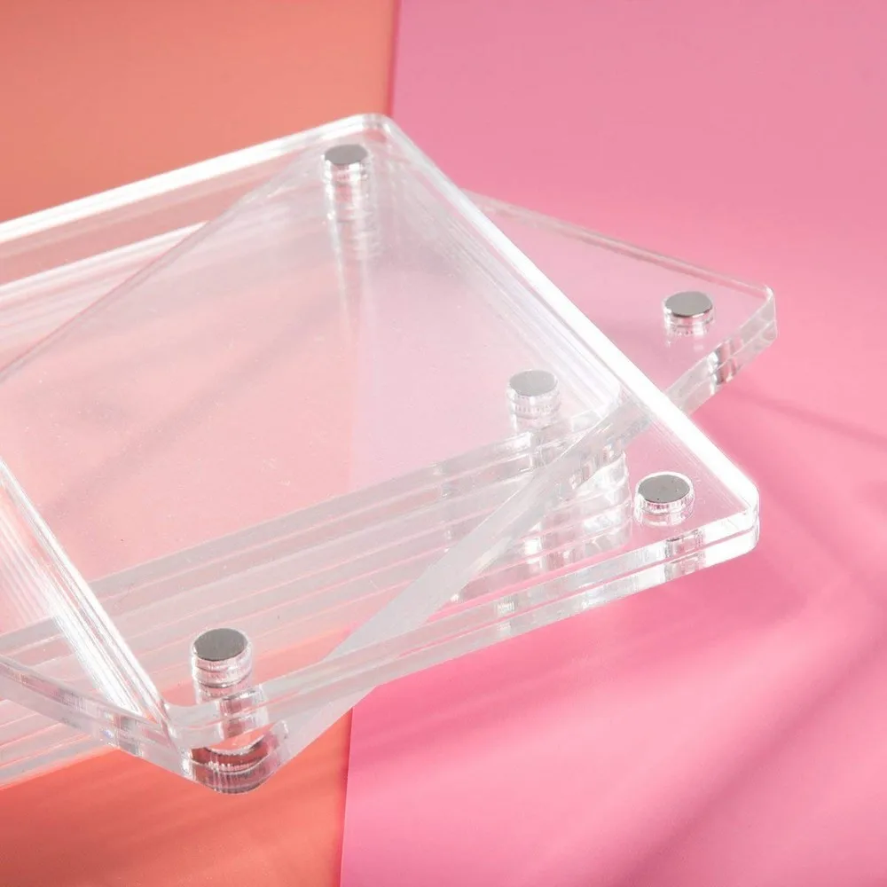 Custom Size Acrylic Compatible Wall Photo Frame Double Sided