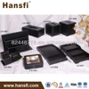 Leather tray for hotel guest room