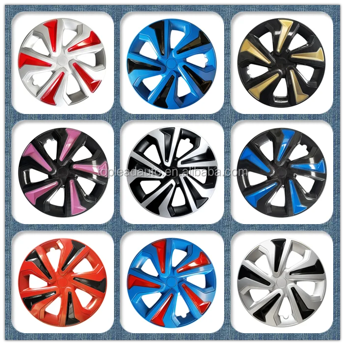 Two Color Painting Car Wheel Cover Abs/pp 13,14,15 Inch Hot Sell Hubcap