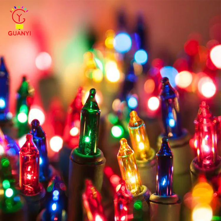 UL Multi colors Christmas Mini Incandescent String Lights