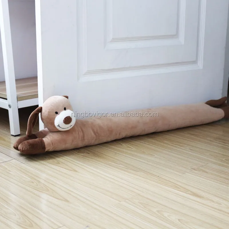 Plush Doggie Keep Heat In And Cold Out Draft Door Wind Draft Stopper