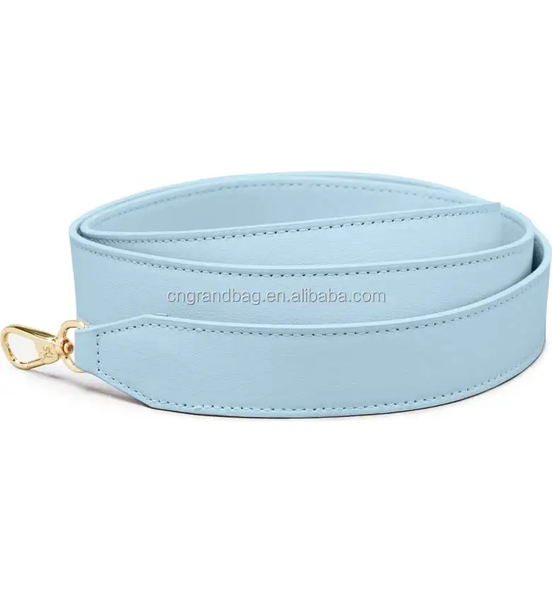 Fashion Custom Women Long Leather Handbag Strap Replacement Shoulder Straps