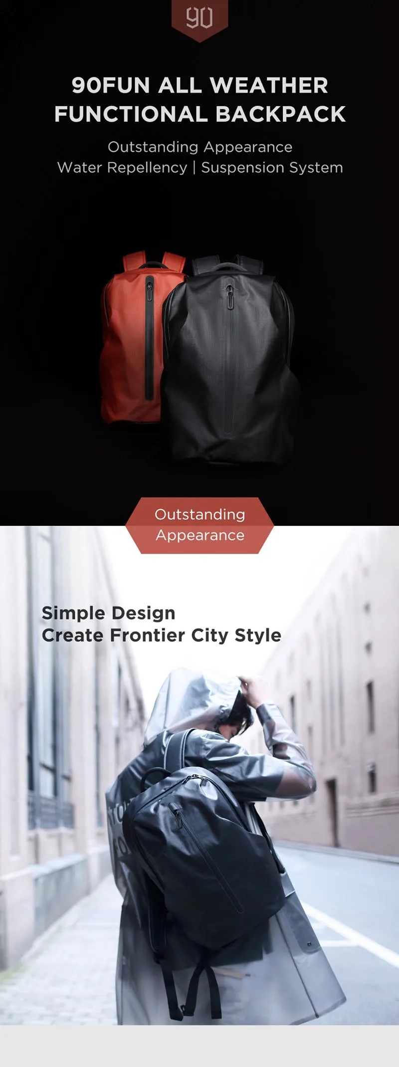 xiaomi 90fun city backpack