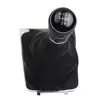 6 Speed Gear Shift Knob With Gaiter Boot Cover for Volkswagen VW Passat B7 2011 2012 2013 2014 2015
