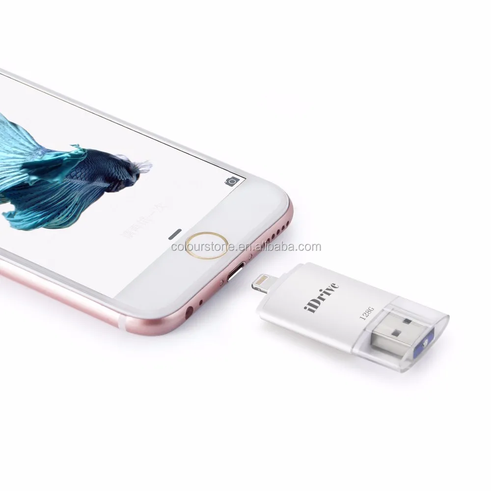 High quality USB iflash idriver with 32GB, 64GB, 128GB high capacity for mobilephones/i-phone/i-pad/andriod and pc - ANKUX.COM