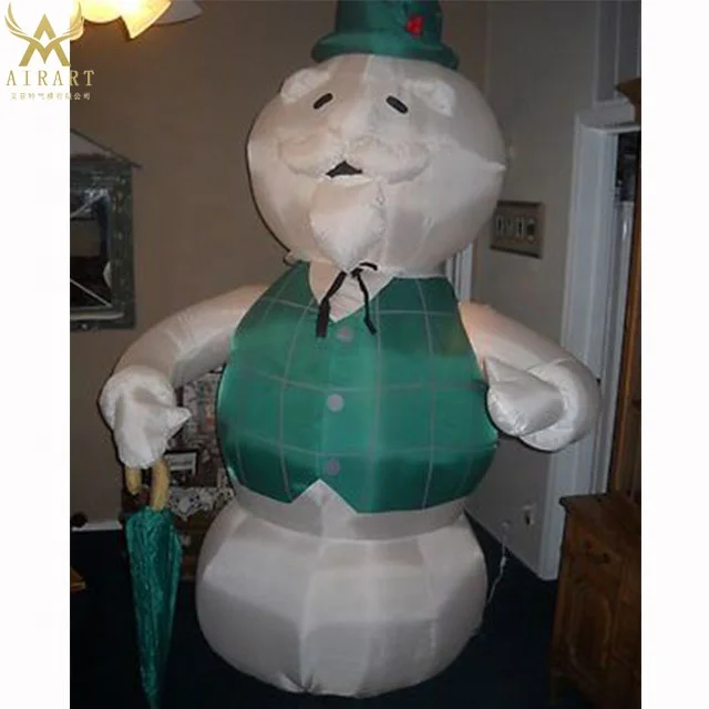 Vintage Christmas Airblown Inflatable Gemmy Rudolph Sam The Snowman