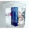 Acrylic clear blue Cube Display Box Perspex 33x33x25-Wall Storage Display