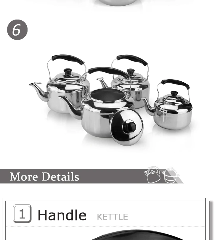 Competitive price colorful customized vintage kettle tea pot morocco tea kettle stainless steel kettle