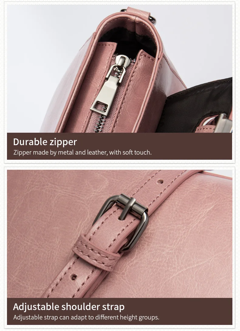 Viney Real Genuine Leather Shoulder Sling Purse Crossbody Bag Women