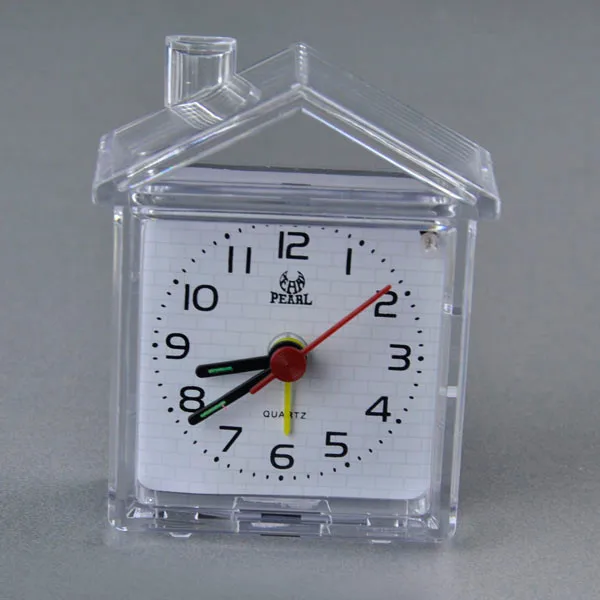Lovely House Shaped Fluorescent Snooze Quartz Alarm Clock Home Decor Desktop Clock Buy Home
