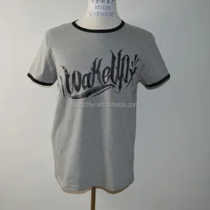 This is default title Guangzhou Factory Custom Round Neck Tagless Blank T shirts for Men