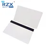 Inkjet Printable White CR80 Plastic Blank Magnetic Card with encoding