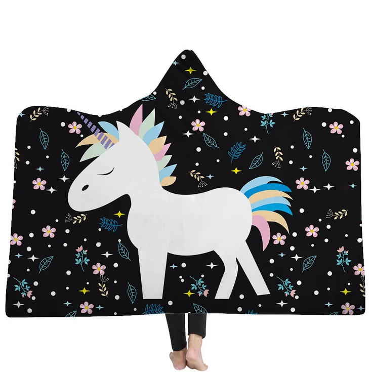 unicorn blanket plush