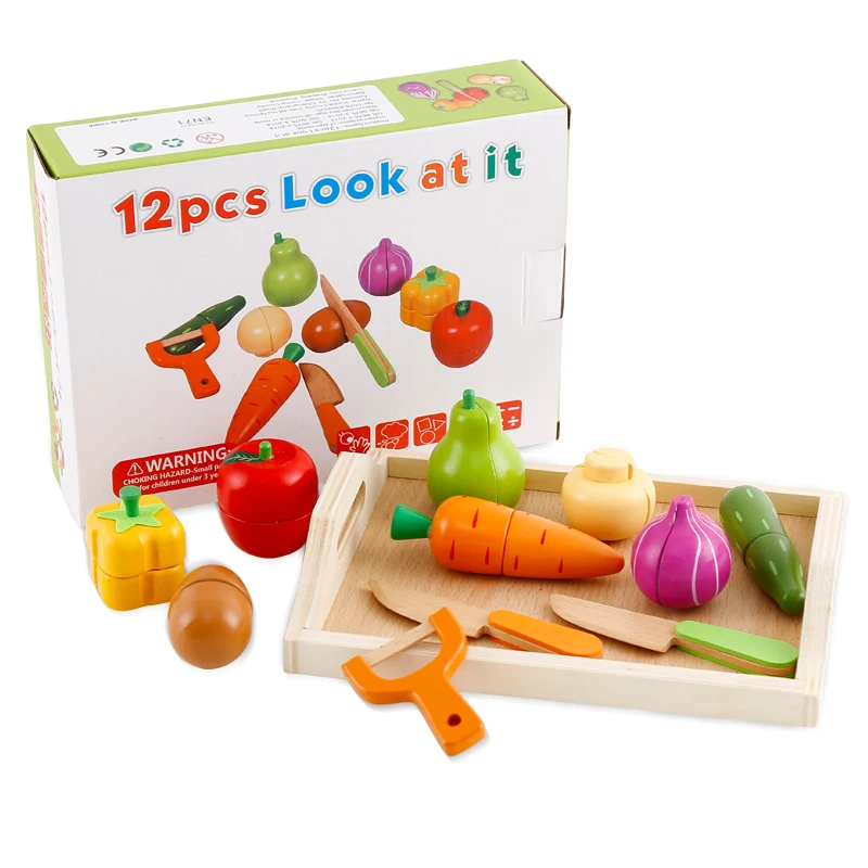cutting fruits and vegetables toys