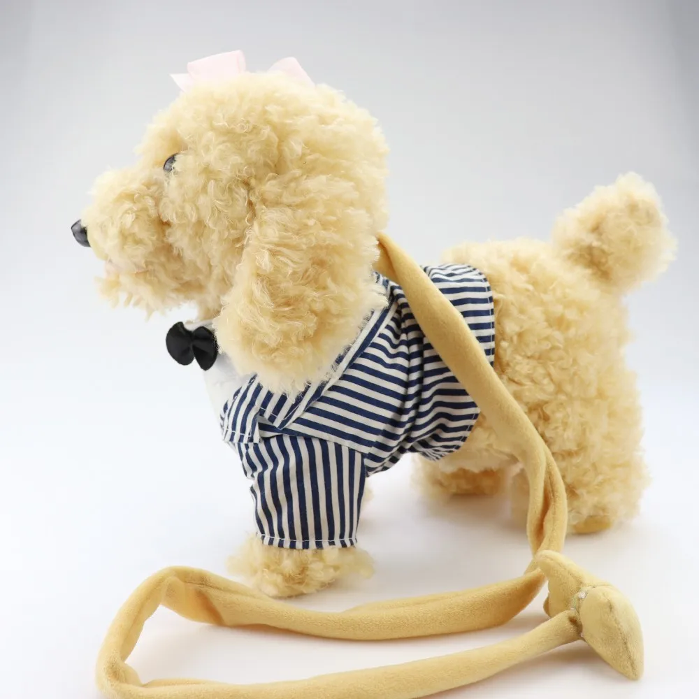 dancing dog toy on leash