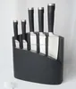 5-Pieces Knife set: 5 knives + wooden knife block.