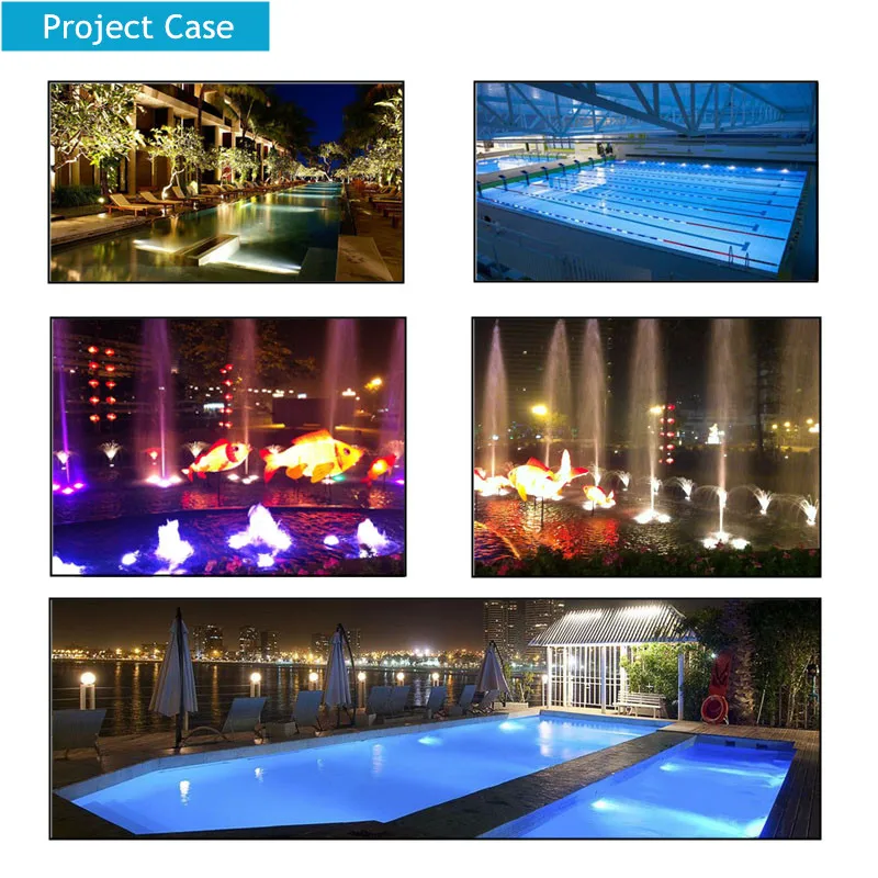 Swimming pool light supplier supply durable portable pool light and led swimming pool lighting